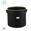 出口專供綠鎖邊植物袋美植袋加厚grow bag環(huán)保無紡布袋加侖種植袋