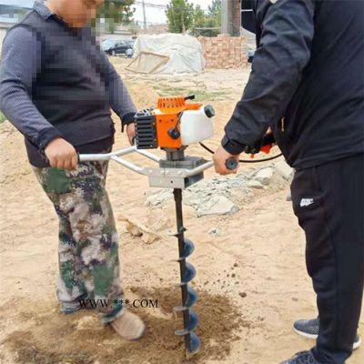 圣魯機械 鉆坑機生產廠家 植樹造林挖坑機 大直徑挖坑機圖片