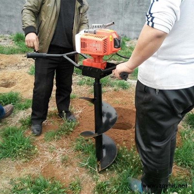 農用果樹鉆坑機 大功率汽油挖坑機